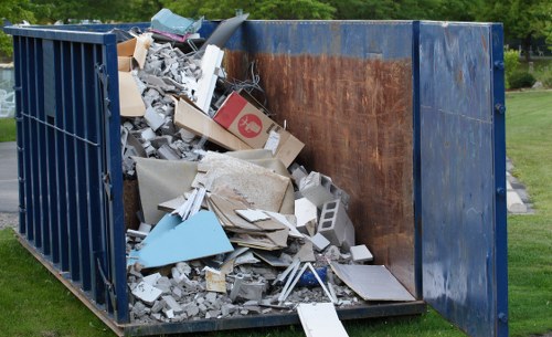 Various types of skips available for hire in Abbey Wood