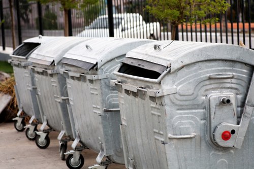 Various types of domestic skips available for hire
