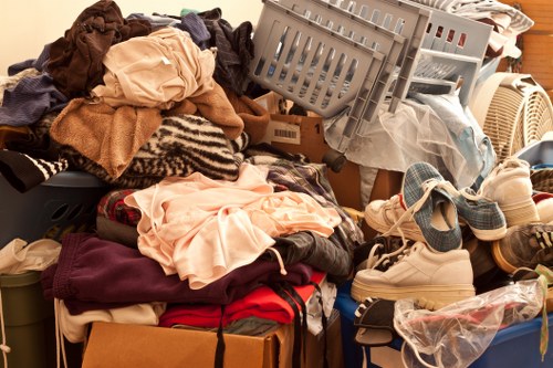 House clearance process being carried out in Abbey Wood