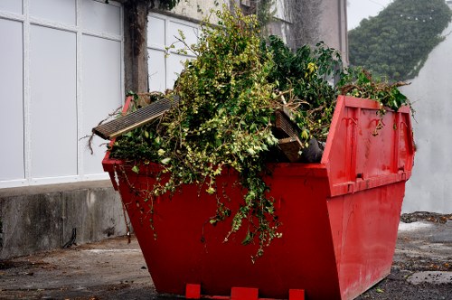 Completing a skip hire permit form