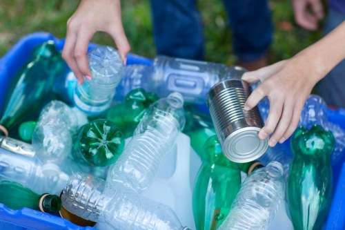 Eco-friendly disposal during garage clearance